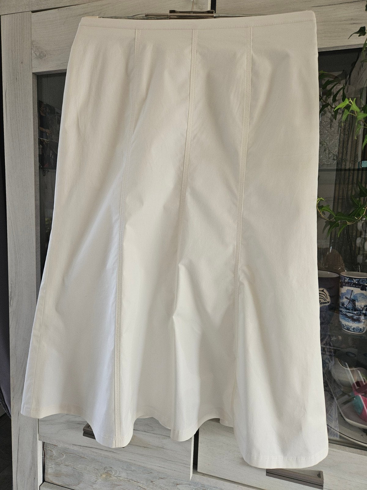 Witte rok, 75 cm, Merk Delmod, Ophalen of Verzenden, Zo goed als nieuw