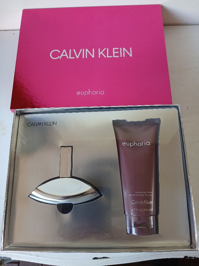 coffret Calvin Klein :  Euphoria eau de parfum spray 50 ml, Verzenden, Nieuw, Parfumfles, Gevuld
