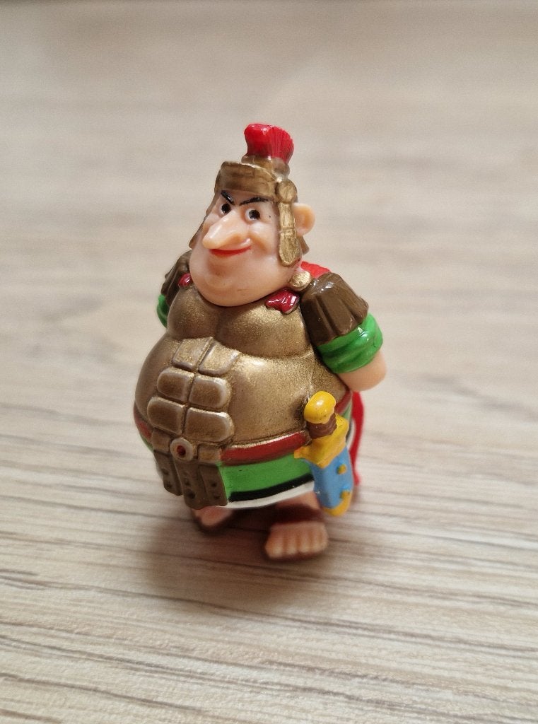 Asterix Dikke Romein figuurtje met gratis Asterix+zwijn, Verzamelen, Ophalen of Verzenden, Zo goed als nieuw