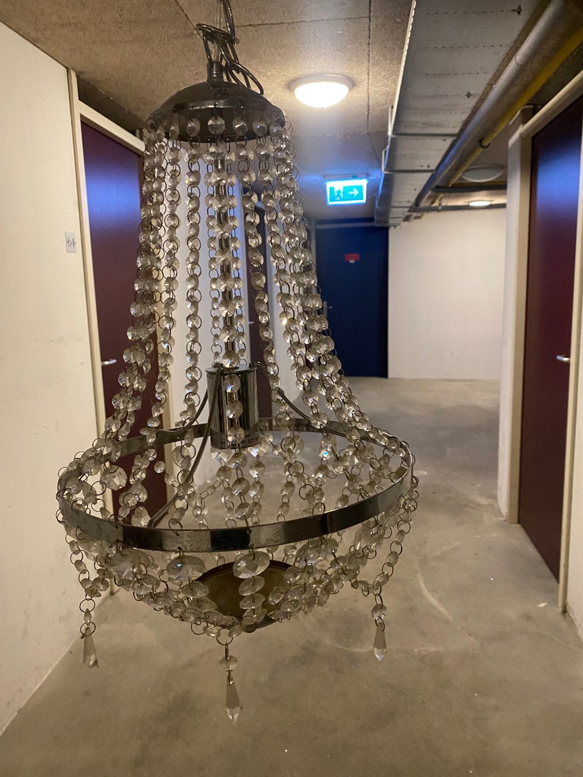 Kroonluchter, Huis en Inrichting, Lampen | Vloerlampen, Ophalen, Minder dan 100 cm