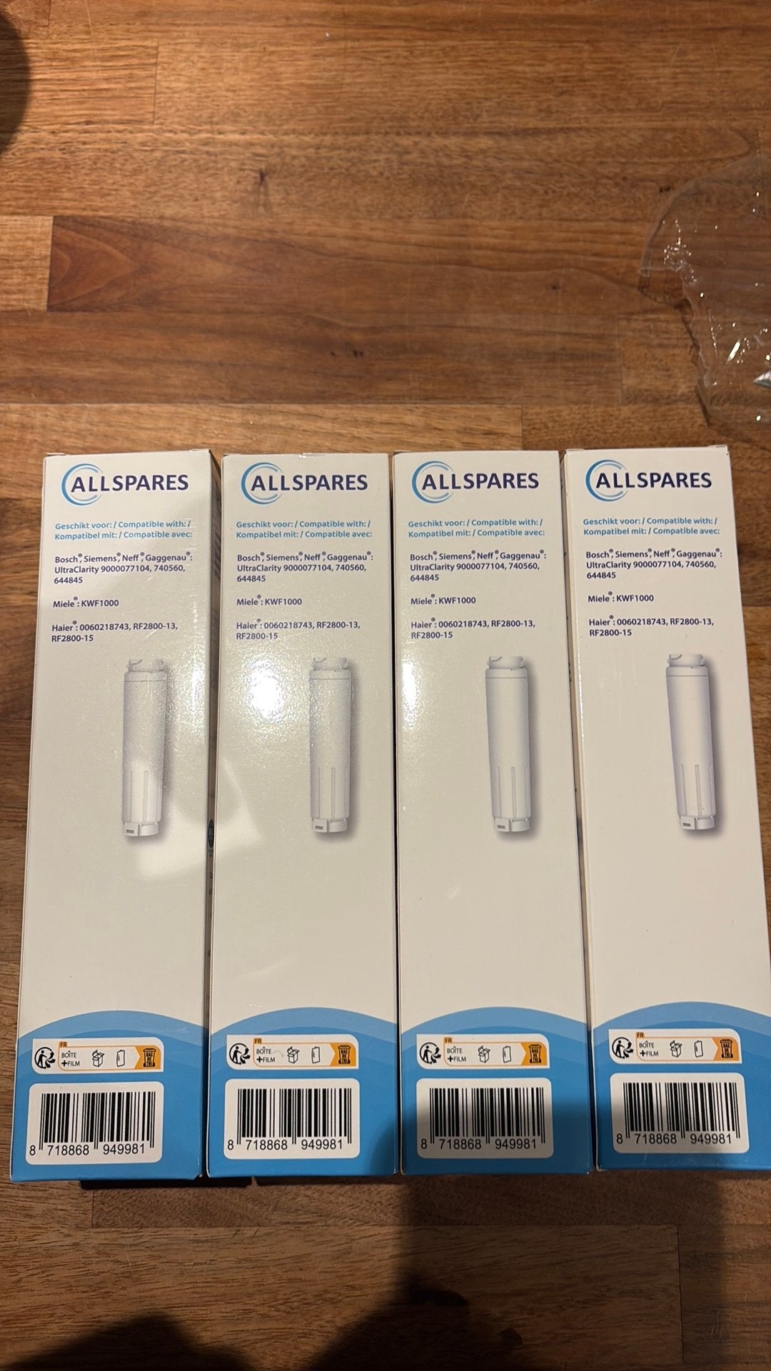 All spares filter voor de amerikaansekoelkast, Ophalen, Zo goed als nieuw, E27 (groot), Led-lamp