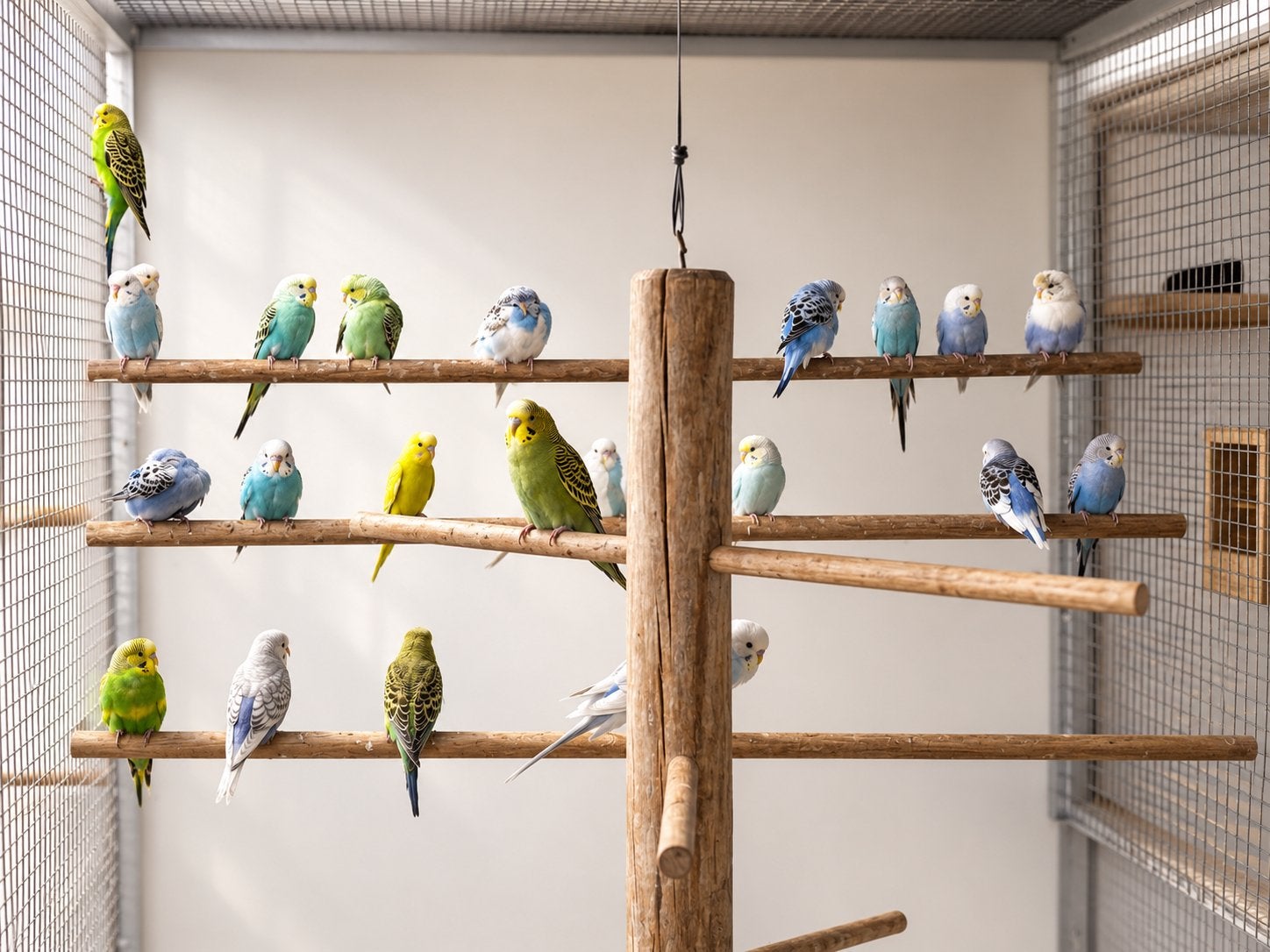 Grasparkieten 2026 om tam te maken, Meerdere dieren, Parkiet, Geringd