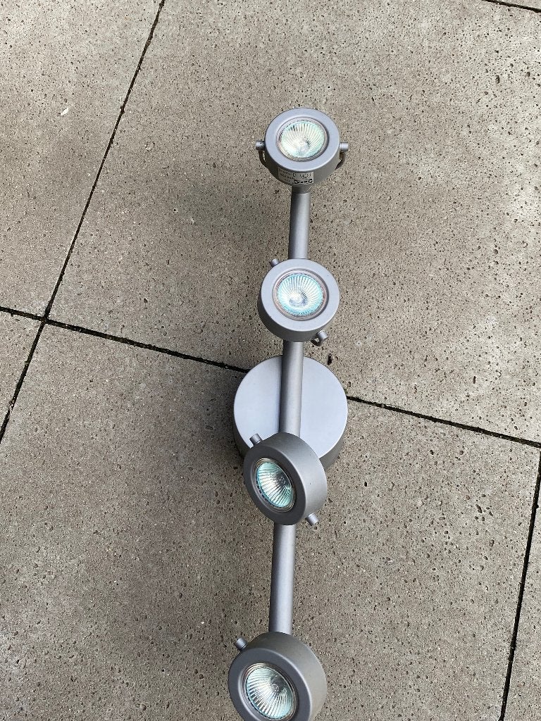 IKEA Beryll Plafondspot – 4 Spots, Ophalen, Kunststof, Gebruikt, GU5.3