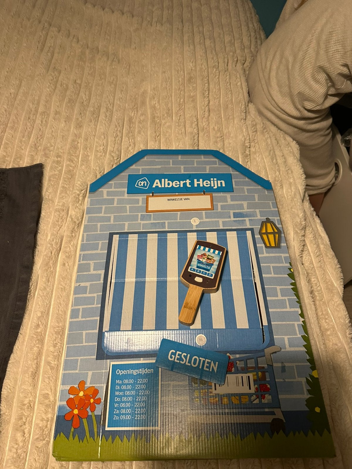 Ah supermarkt met 2x producten en scanner, Albert Heijn, Ophalen