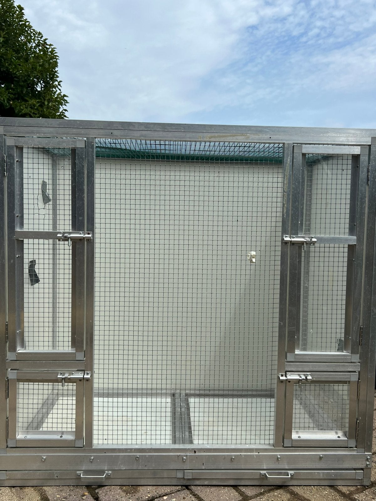 Kweekkooi papegaai parkiet kweekbox voliere, Dieren en Toebehoren, Ophalen, Zo goed als nieuw, Aluminium, Vogelkooi