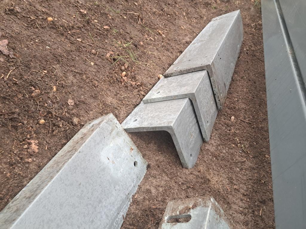 Hoeklijnen 5 st L = 1100 mm, Ophalen, Gebruikt, Overige typen