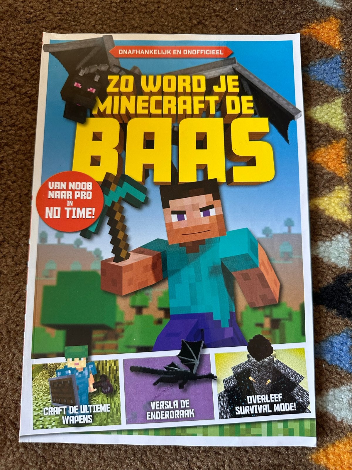 Zo Word Je Minecraft De Baas - Onafhankelijk & Onofficieel, Boeken, Ophalen of Verzenden, Zo goed als nieuw, Non-fictie