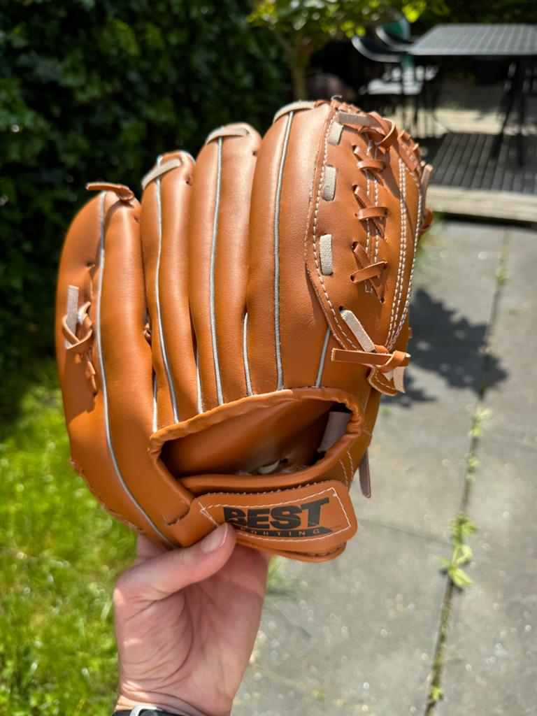 Slagbal/honkbal handschoen, Ophalen of Verzenden, Zo goed als nieuw, Handschoen