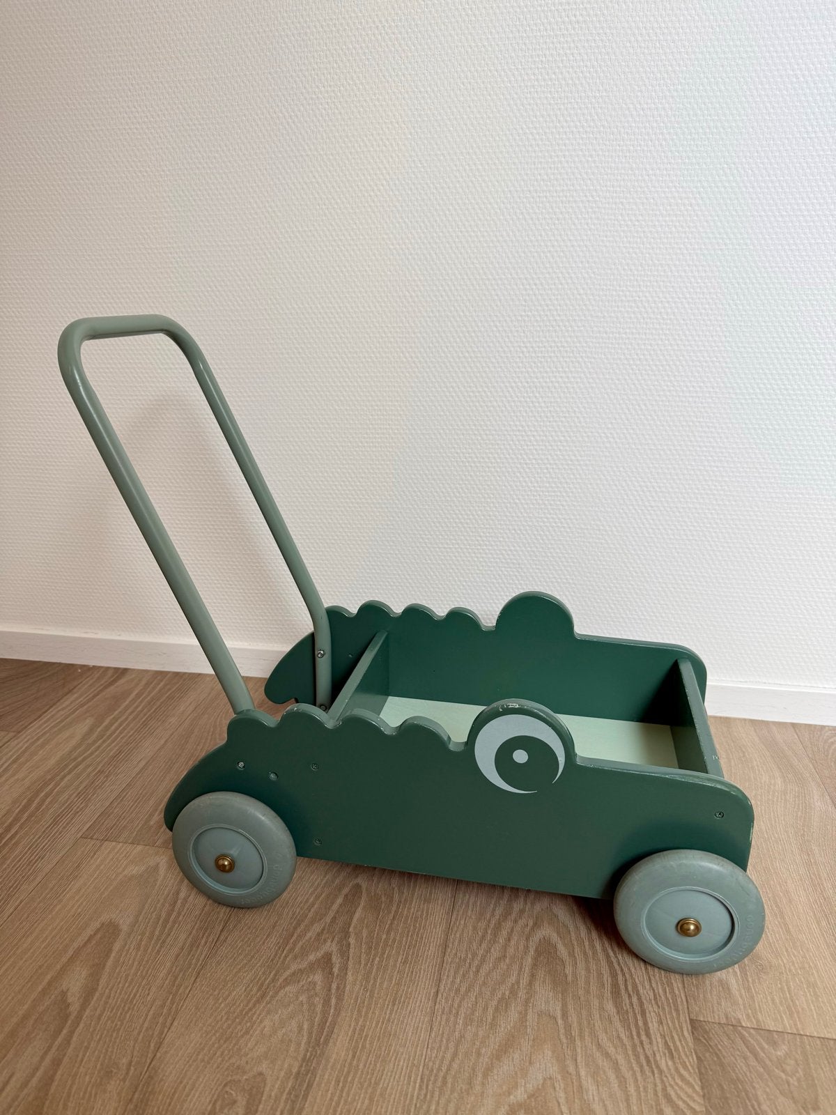 Done By Deer houten loopwagen croco, Ophalen, Gebruikt, Overige typen, Met wieltjes