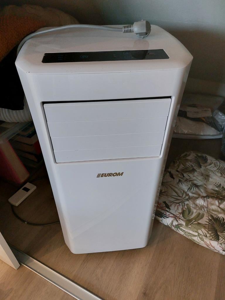 Eurom Mobiele Airco - Compact en Krachtig, Ophalen, Minder dan 60 m³, 3 snelheden of meer, Zo goed als nieuw