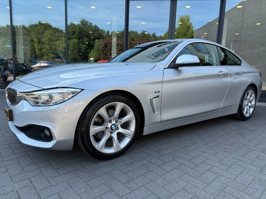 BMW 4 Serie 420i 184pk,Xenon,LeerCruise,ClimaDealer OH,, Automaat, Achterwielaandrijving, Gebruikt, Met garantie (alle)