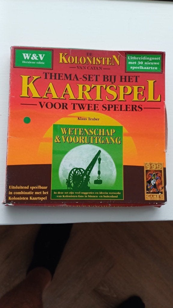 kaartspel nieuw 999 games Catan Wetenschap & Vooruitgang, Een of twee spelers, Ophalen of Verzenden, Nieuw, 999 Games