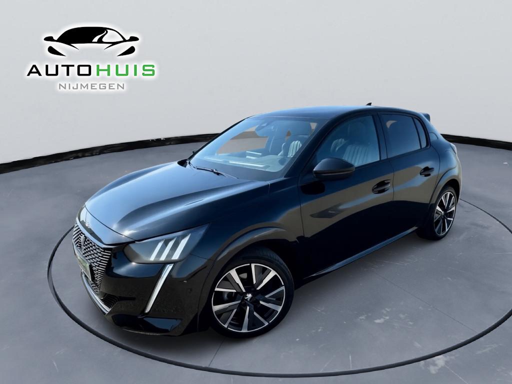 Peugeot 208 1.2 PureTech GT-line Automaat Lederen bekleding, Gebruikt, Zwart, Zwart, Leder