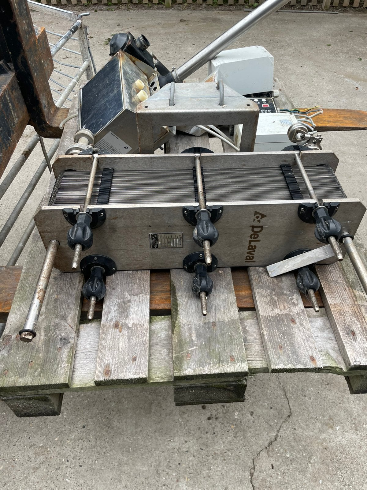 DE LAVAL spoellautomaat plus platenkoeler. CombiDEAL, Dieren en Toebehoren