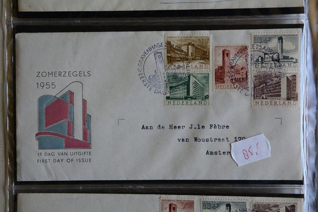 Zomerzegels 1955, Ophalen of Verzenden, Nederland