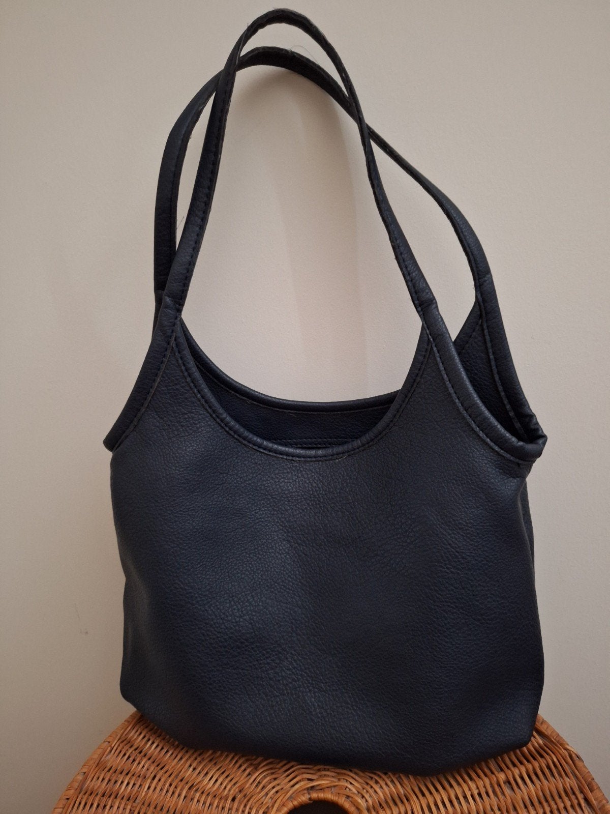 Schouder tas, Sieraden, Tassen en Uiterlijk, Tassen | Damestassen, Ophalen of Verzenden, Zo goed als nieuw, Blauw, Schoudertasje