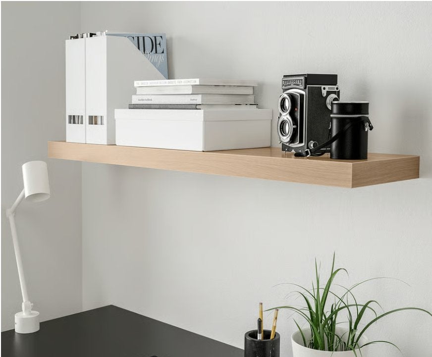 Ikea LACK Wandplank Eikenhout effect, Ophalen, Zo goed als nieuw