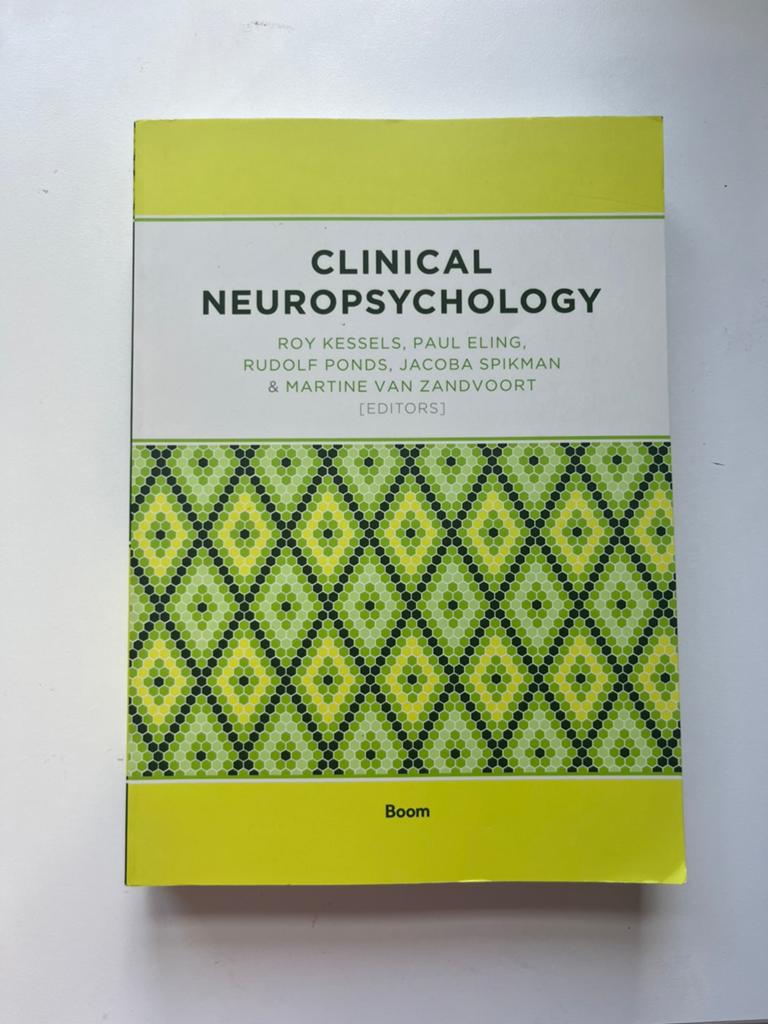 Clinical Neuropsychology, Boeken, Ophalen of Verzenden, Gamma, Gelezen, WO