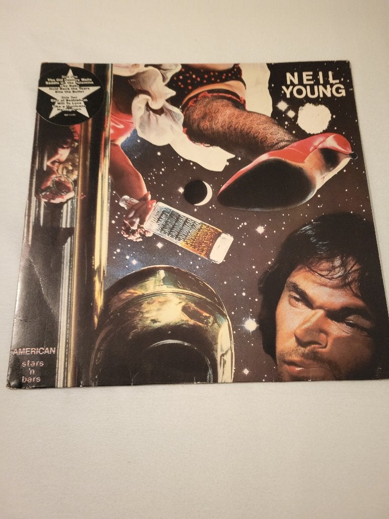 Neil Young – American Stars 'N Bars, Ophalen of Verzenden, Gebruikt, Rock, LP