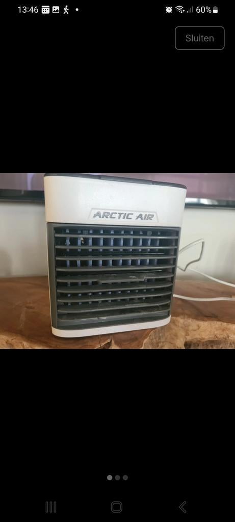 Artic air ultra,, Huis en Inrichting, Ophalen of Verzenden, Zo goed als nieuw, Elektrisch, Overige soorten