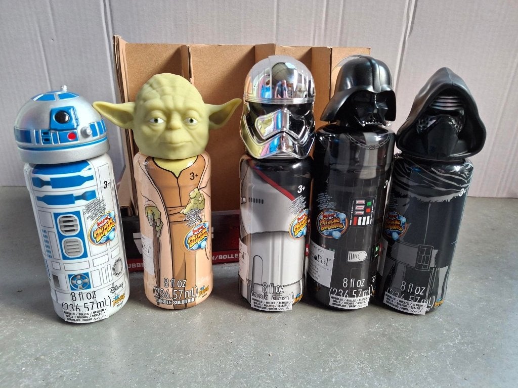 120x Star Wars Bubble Solution bellenblaas deluxe (HANDEL), Ophalen of Verzenden, Nieuw