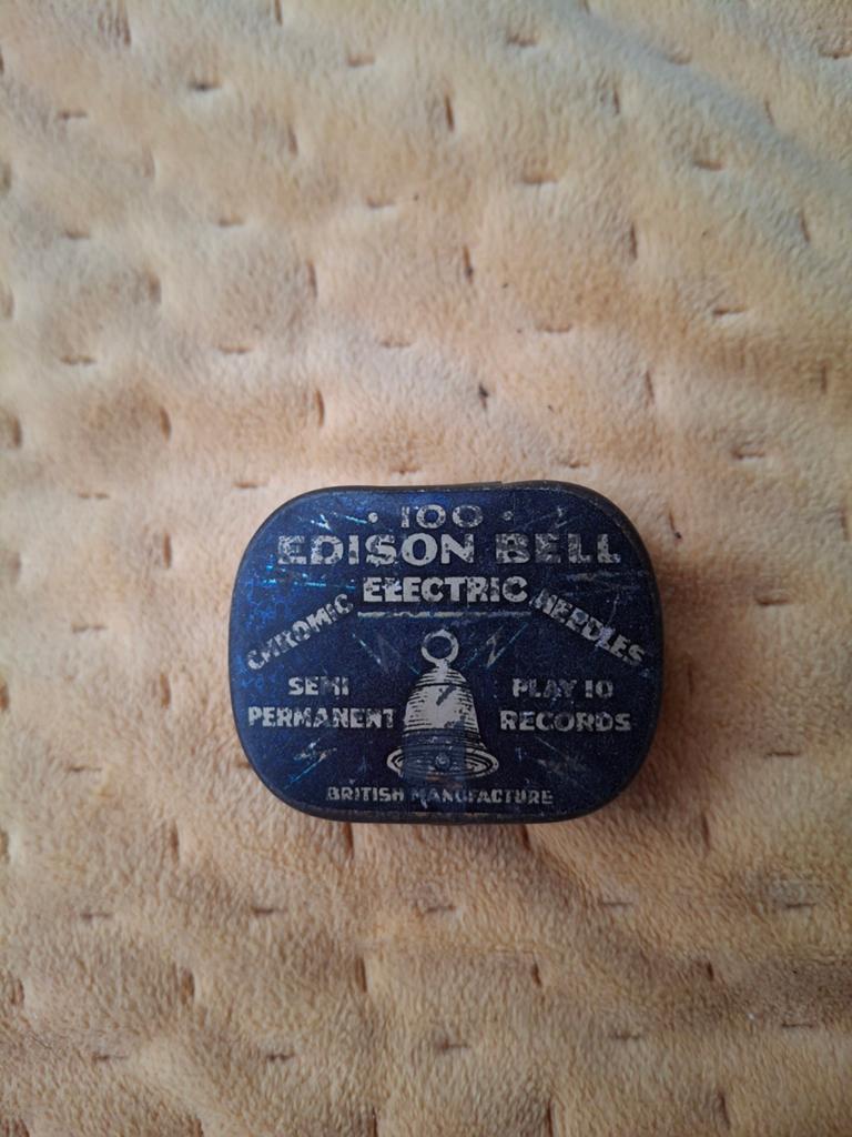 Antiek Edison Bell Chromic Naalden Doosje, Ophalen of Verzenden