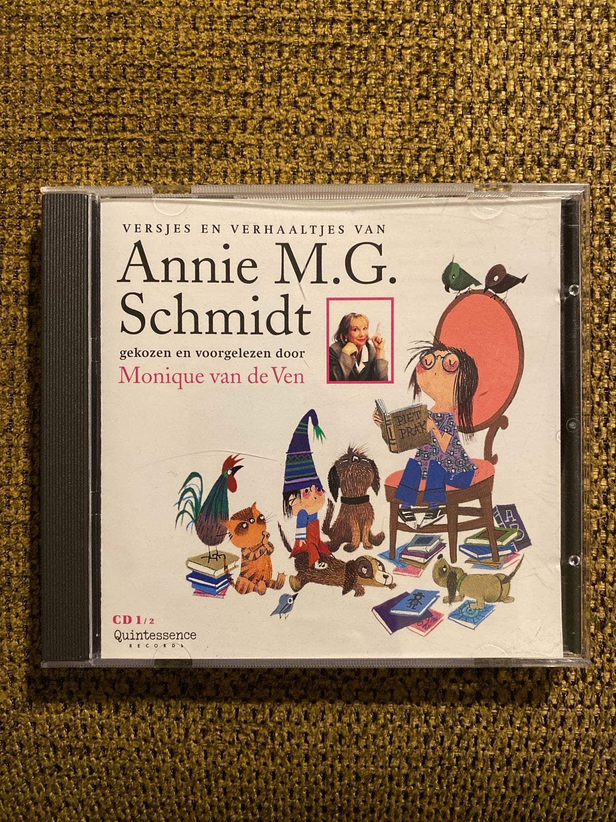 Annie M.G. Schmidt - Versjes en Verhaaltjes cd 1/2, Ophalen of Verzenden, Zo goed als nieuw, Verhaal of Sprookje, Inclusief doosje