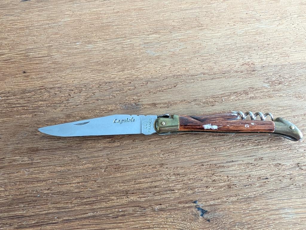 Zakmes laguiole 440 france, Ophalen of Verzenden, Zo goed als nieuw