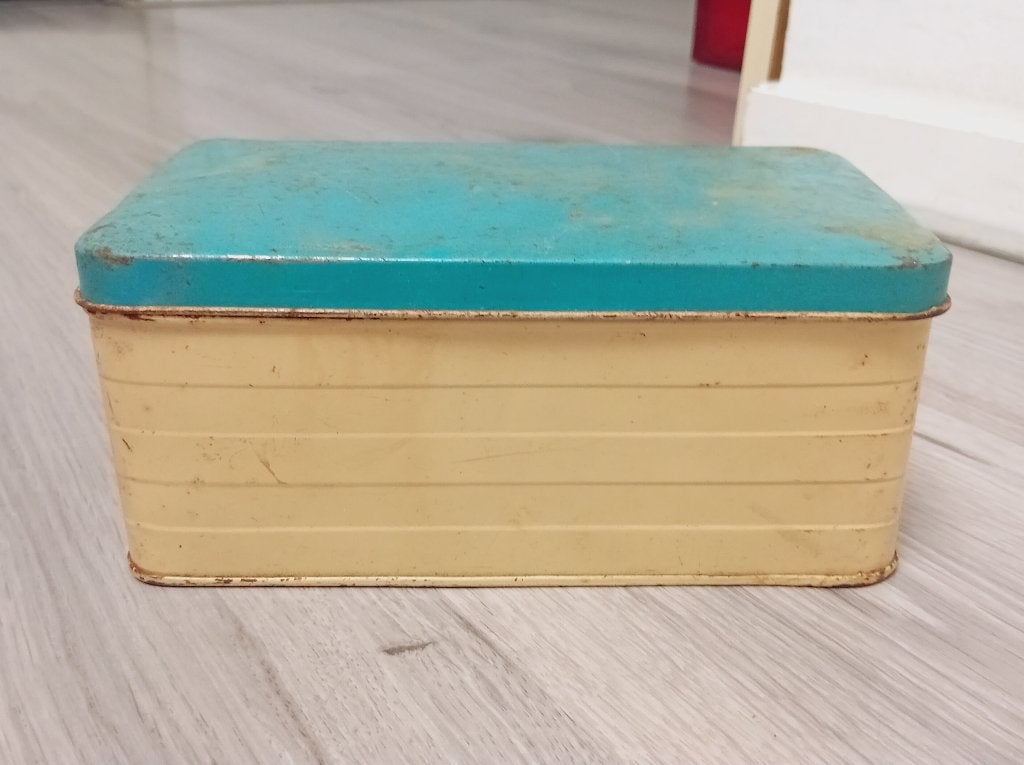 vintage blikje, Verzenden, Gebruikt, Overige
