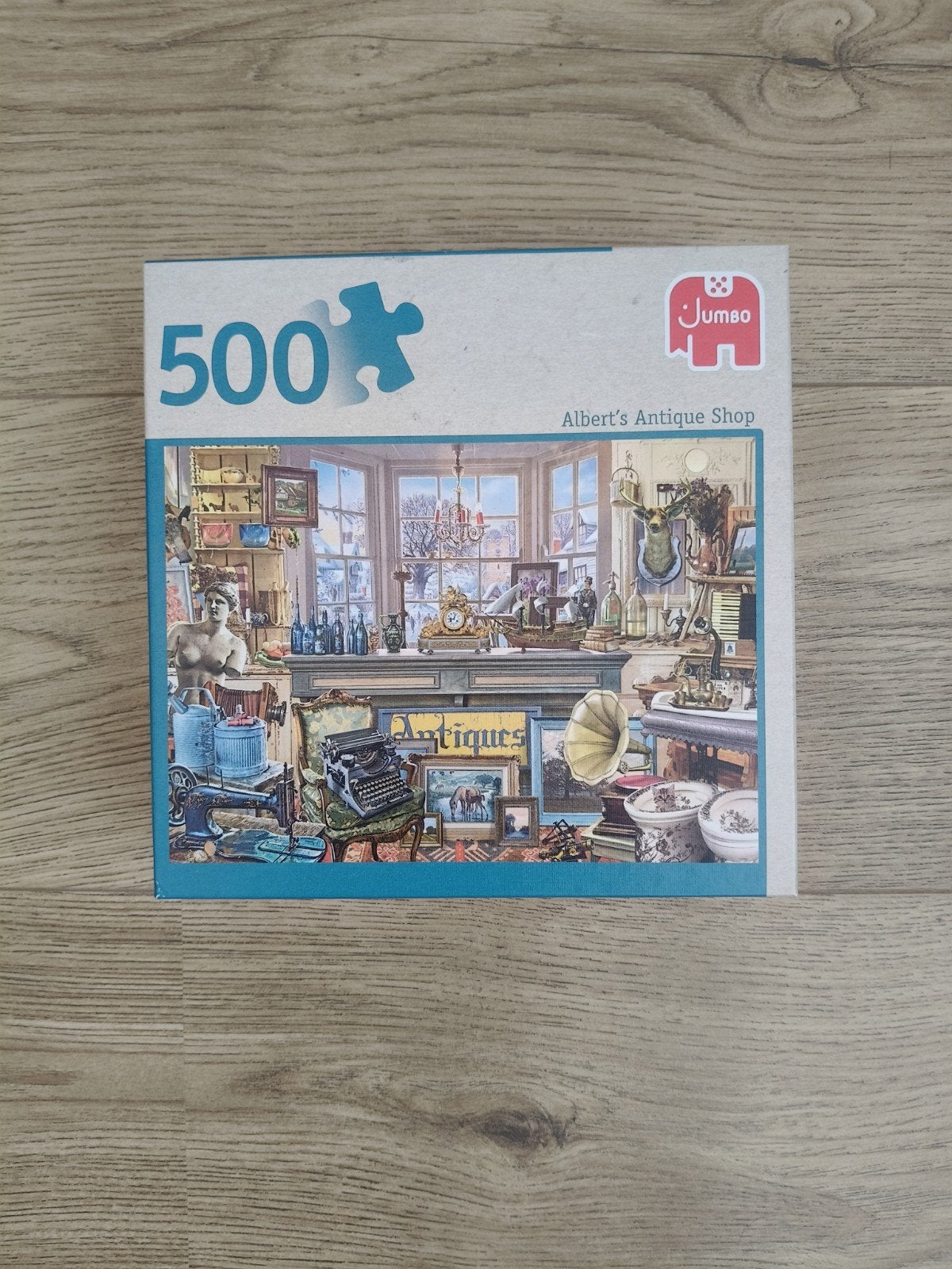 Jumbo Albert's Antique Shop Legpuzzel 500 stukjes, Ophalen of Verzenden, Zo goed als nieuw, Legpuzzel
