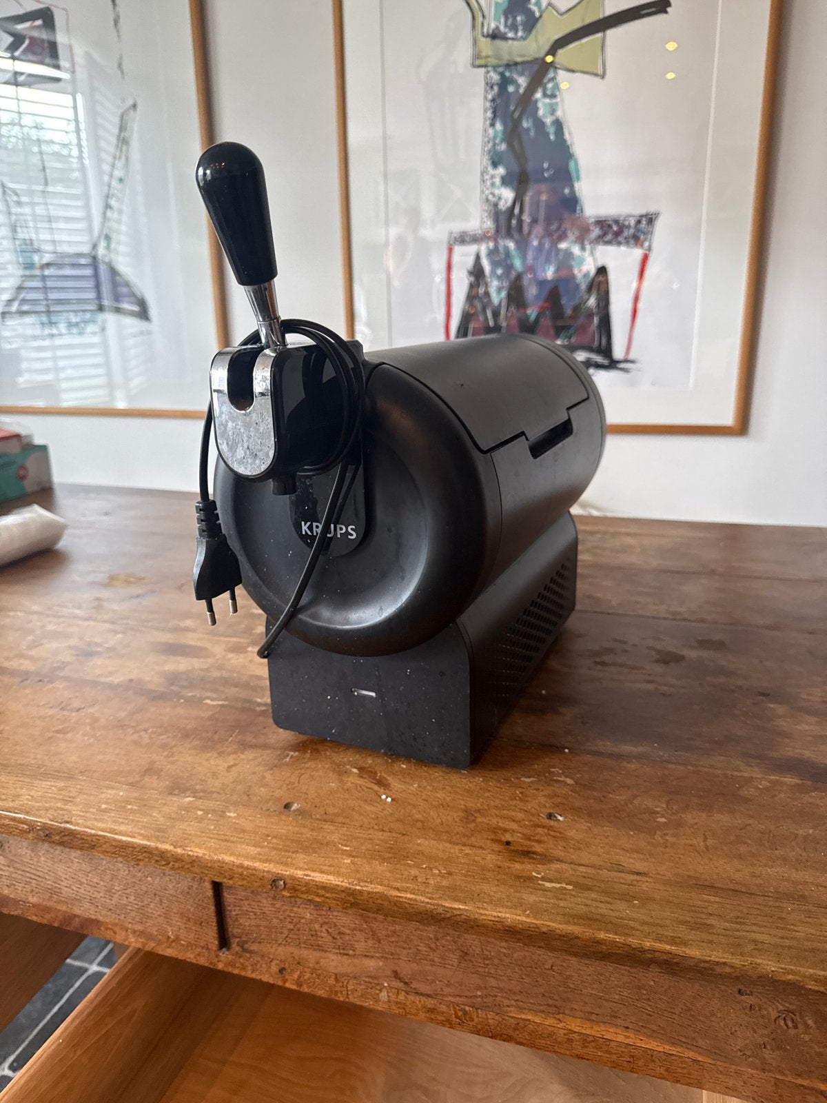 Krups bier tap, Witgoed en Apparatuur, Thuistaps, Ophalen, Zo goed als nieuw, Krups