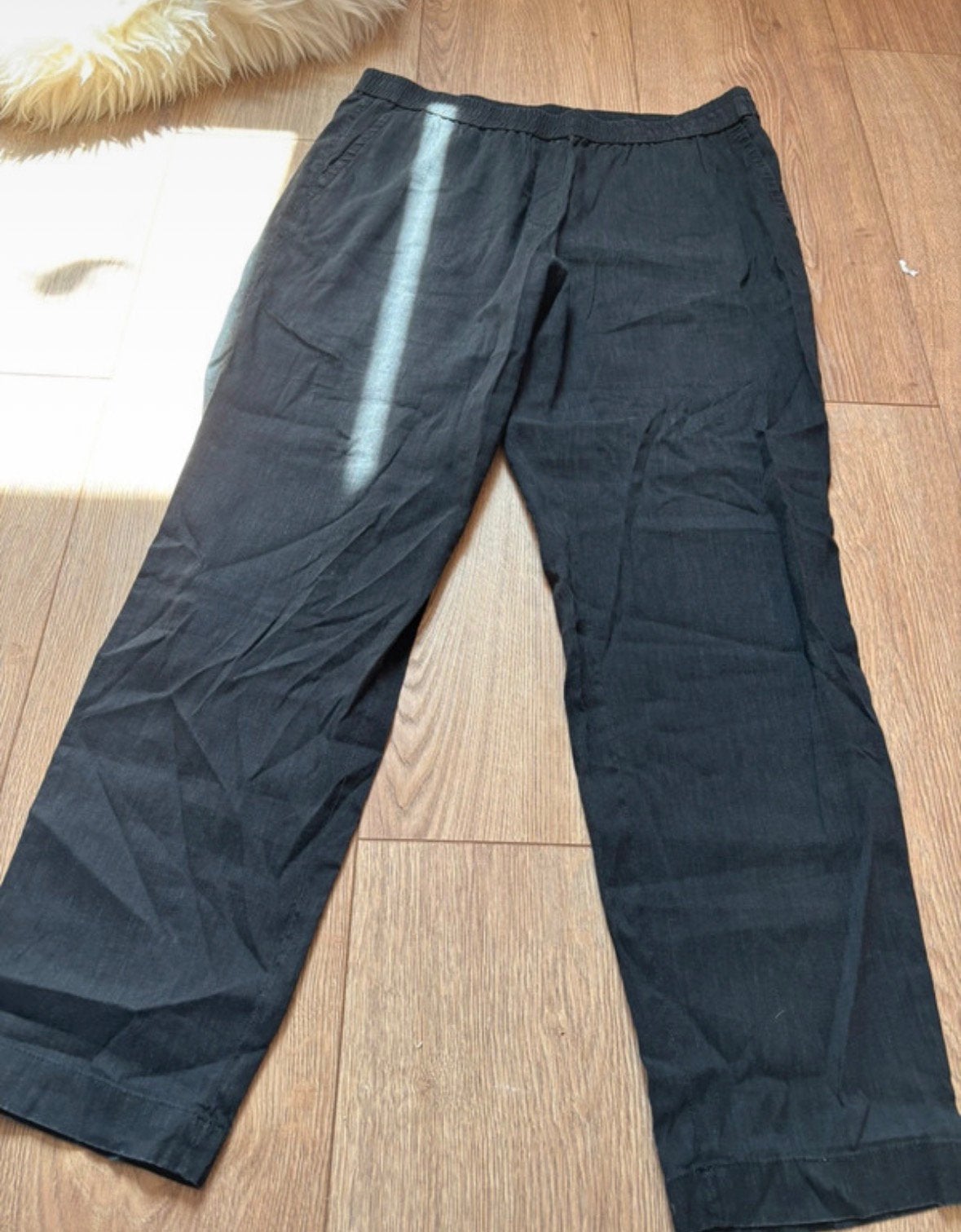 Marc Cain broek N6 / 44 / XL, Kleding | Dames, Zwart, Maat 42/44 (L), Ophalen of Verzenden, Zo goed als nieuw