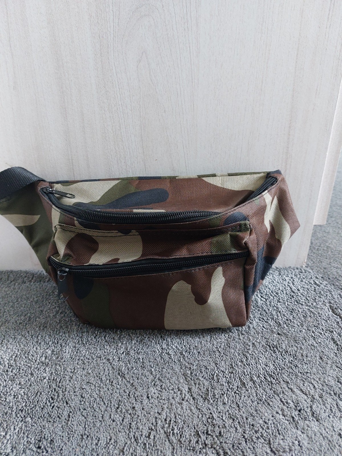 Heuptasje  fanny pack camouflage print, Ophalen of Verzenden, Gebruikt
