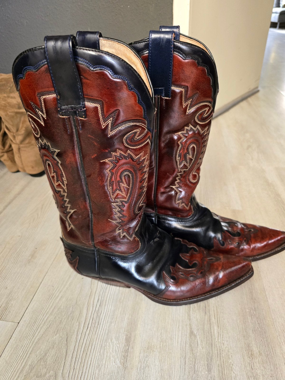 Sendra Cowboylaarzen - Maat 44 - Rood/Blauw, Kleding | Heren, Ophalen of Verzenden, Gedragen