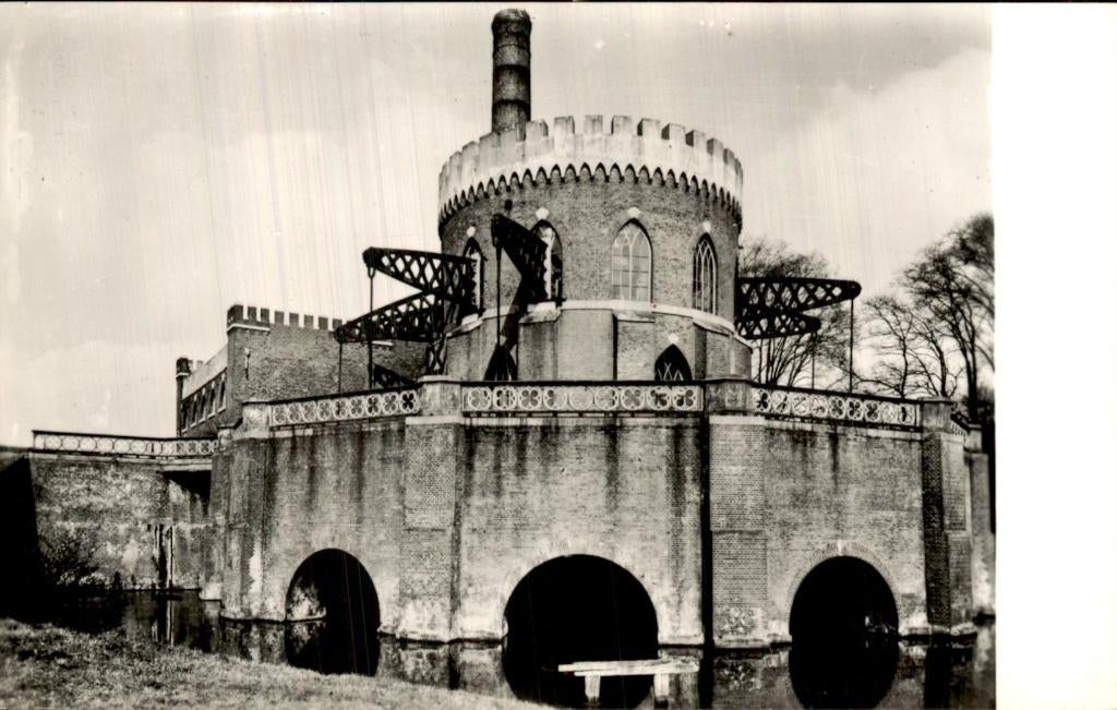 Vijfhuizen - Cruquius - Voormalig stoomgemaal, Ophalen of Verzenden, 1940 tot 1960, Ongelopen, Noord-Holland