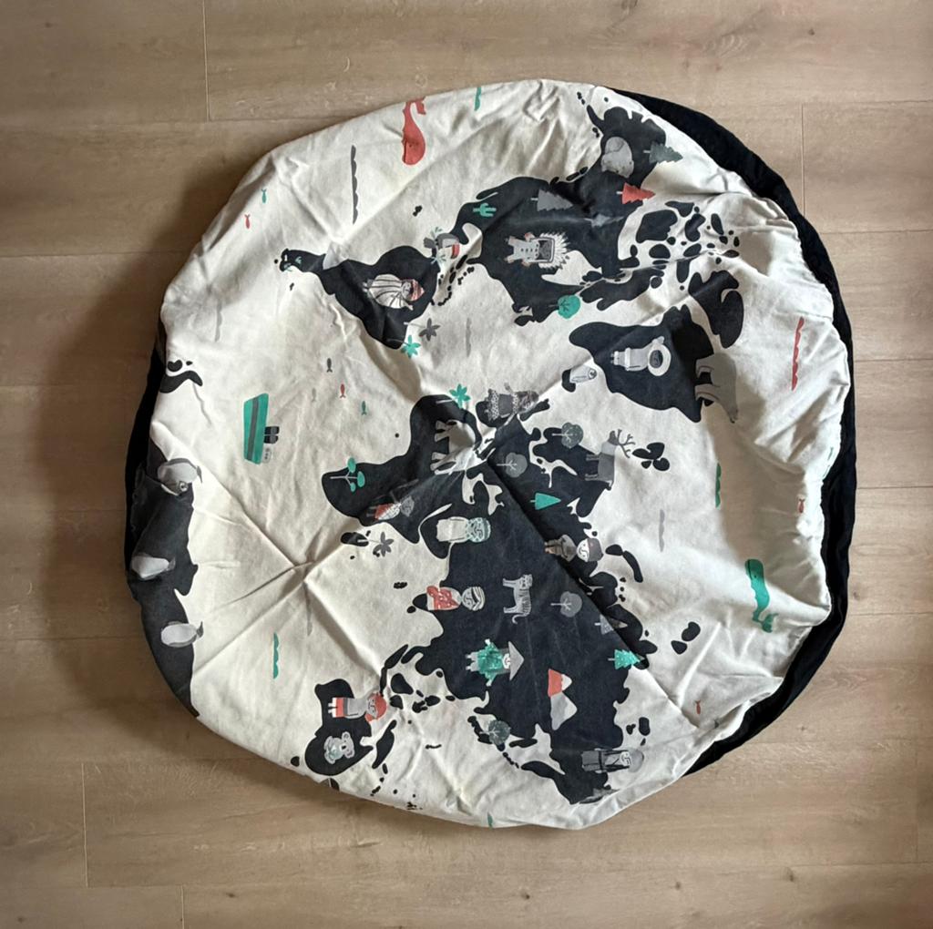 Play & Go Speelkleed / Opbergzak wereldkaart Dubbelzijdig, Ophalen of Verzenden, Zo goed als nieuw, Jongen of Meisje