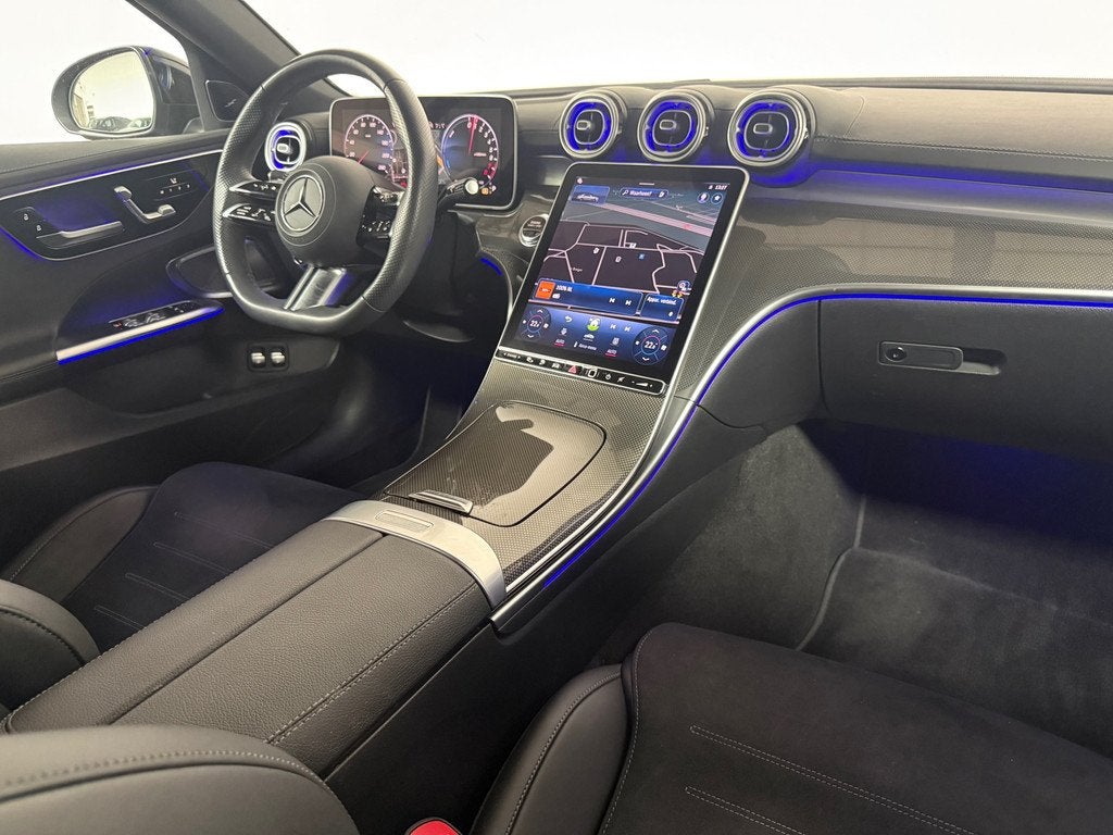 Mercedes-Benz C-klasse 300 e AMG Pano Burmester Memory Distr, Auto's, Mercedes-Benz, Automaat, Achterwielaandrijving, Gebruikt
