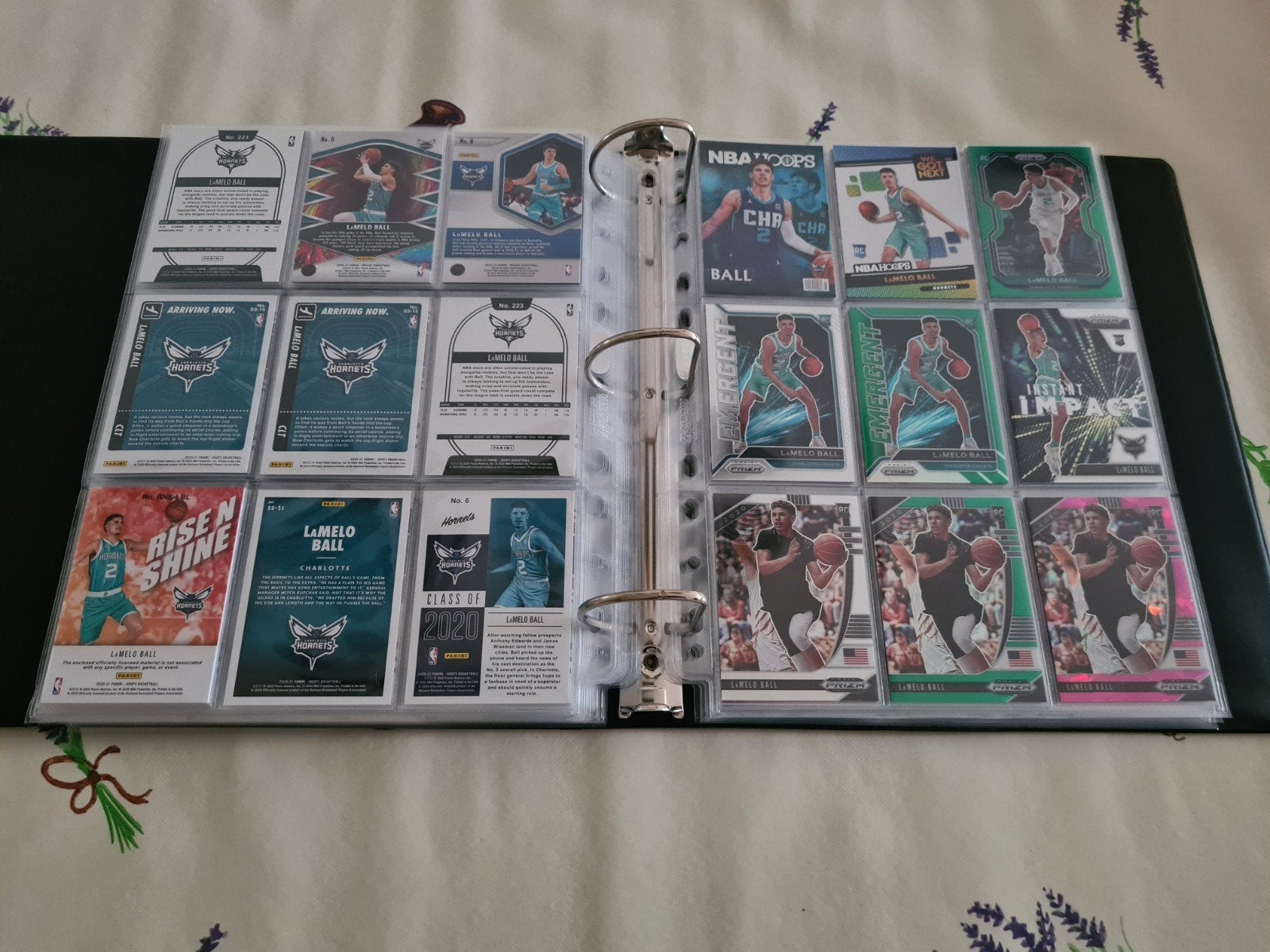 LaMelo Ball rookie cards collectie, 148 cards, Ophalen of Verzenden, Zo goed als nieuw, Overige sporten, Spelerskaart