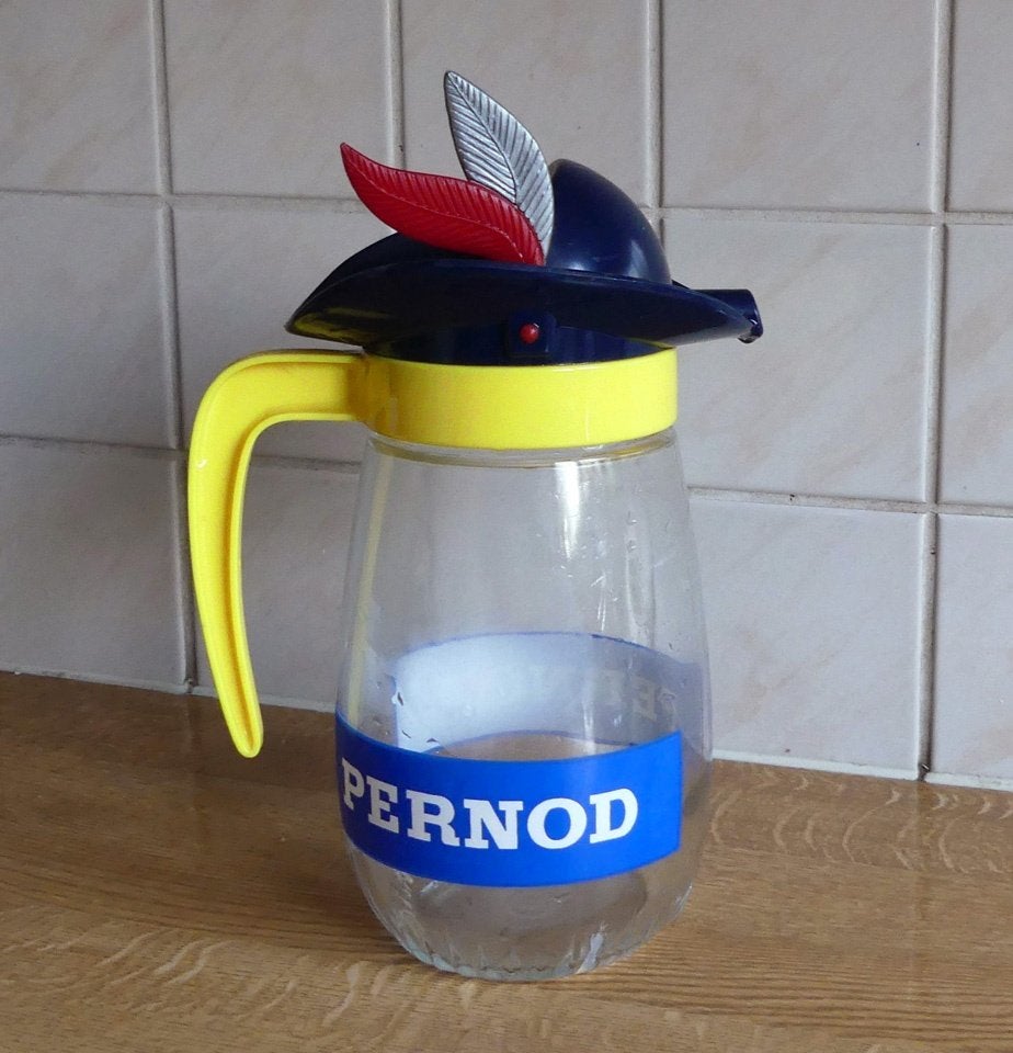 Pernod karaf waterkan pastis anisette, Ophalen of Verzenden, Gebruikt, Gebruiksvoorwerp