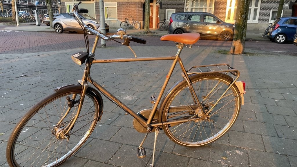 Batavus stationsfiets, Fietsen en Brommers, Ophalen, Gebruikt, Batavus