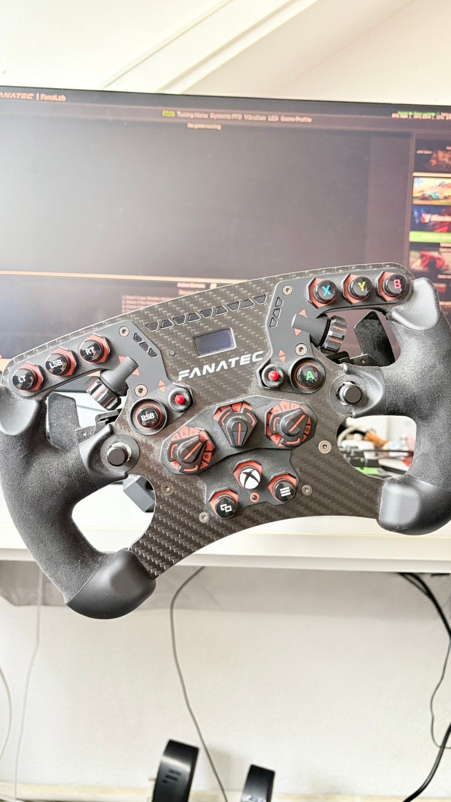 fanatec clubsport formula v2.5 X incl csl dd qr2 wheelbase, Computers en Software, Ophalen, Zo goed als nieuw