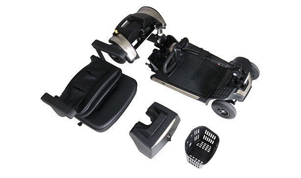 xena excel 4 scootmobiel demontabel, Ophalen, 10 km/u of minder, Excel, 16 t/m 25 km
