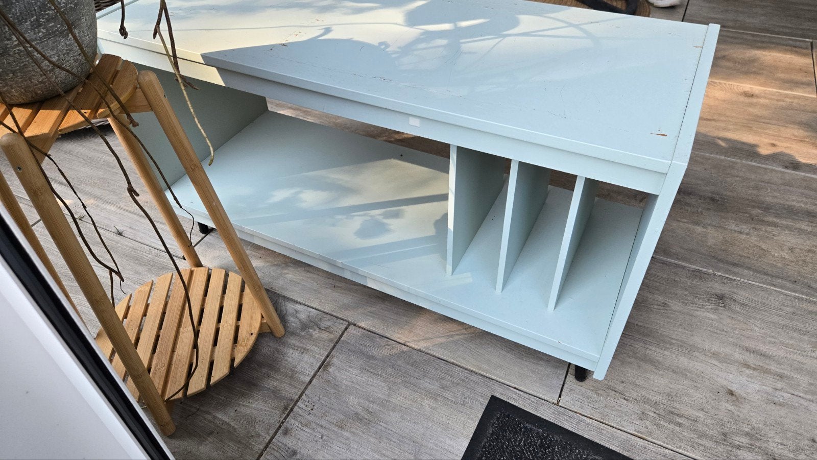 Vintage lp meubel met opbergruimte., Huis en Inrichting, Kasten | Boekenkasten, Ophalen