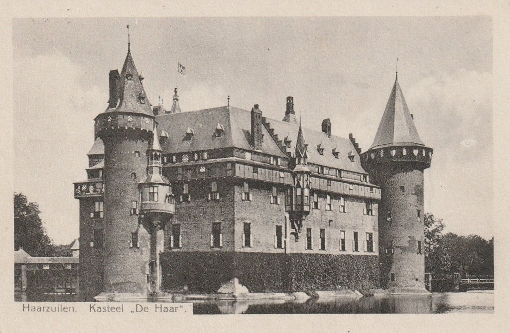 HAARZUILENS Kasteel De Haar, Verzenden, 1920 tot 1940, Ongelopen, Utrecht