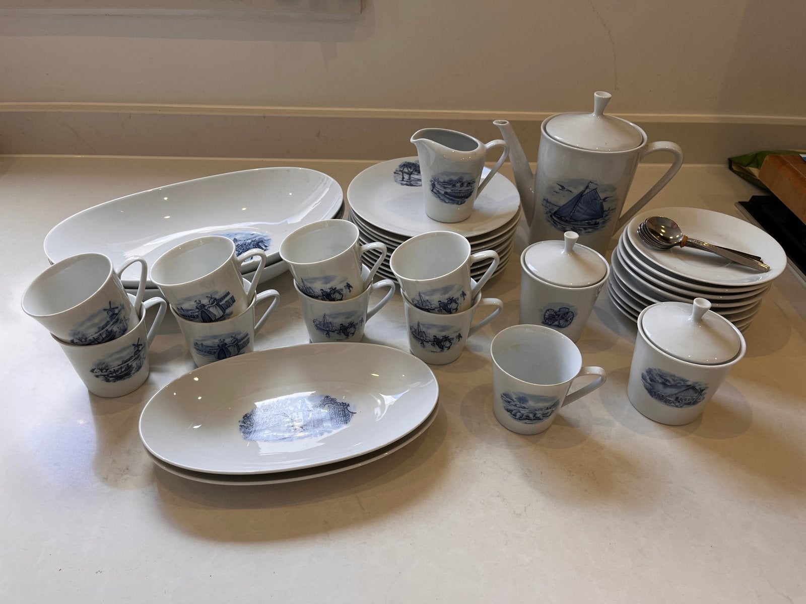 Bavaria Holland Porseleinen Servies, Gebruikt, Ophalen of Verzenden, Overige stijlen, Porselein