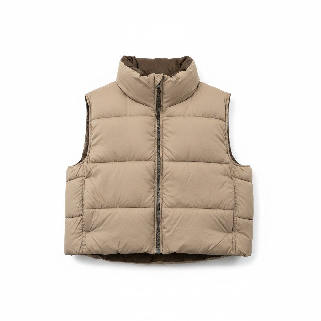 Bodywarmer maat S, Kleding | Dames, Bodywarmers, Ophalen of Verzenden, Zo goed als nieuw, Maat 36 (S), Bruin