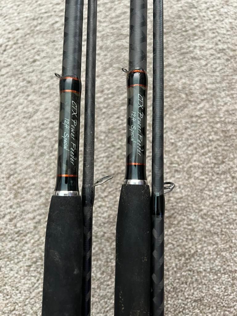 Free Spirit CTX power feeder special 12FT 2x, Ophalen, Zo goed als nieuw, Werphengel