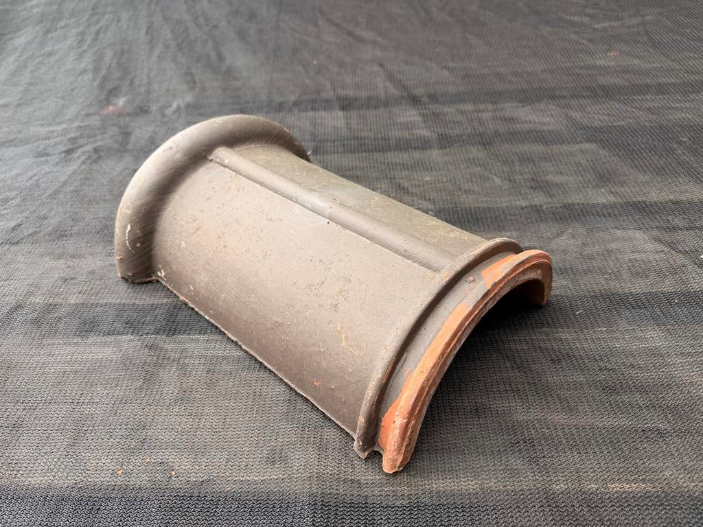 Oude dakpan De Valk (Meeuwissen, Echt) - donkerbruin, Ophalen, Gebruikt, 15 m² of meer, Dakpannen
