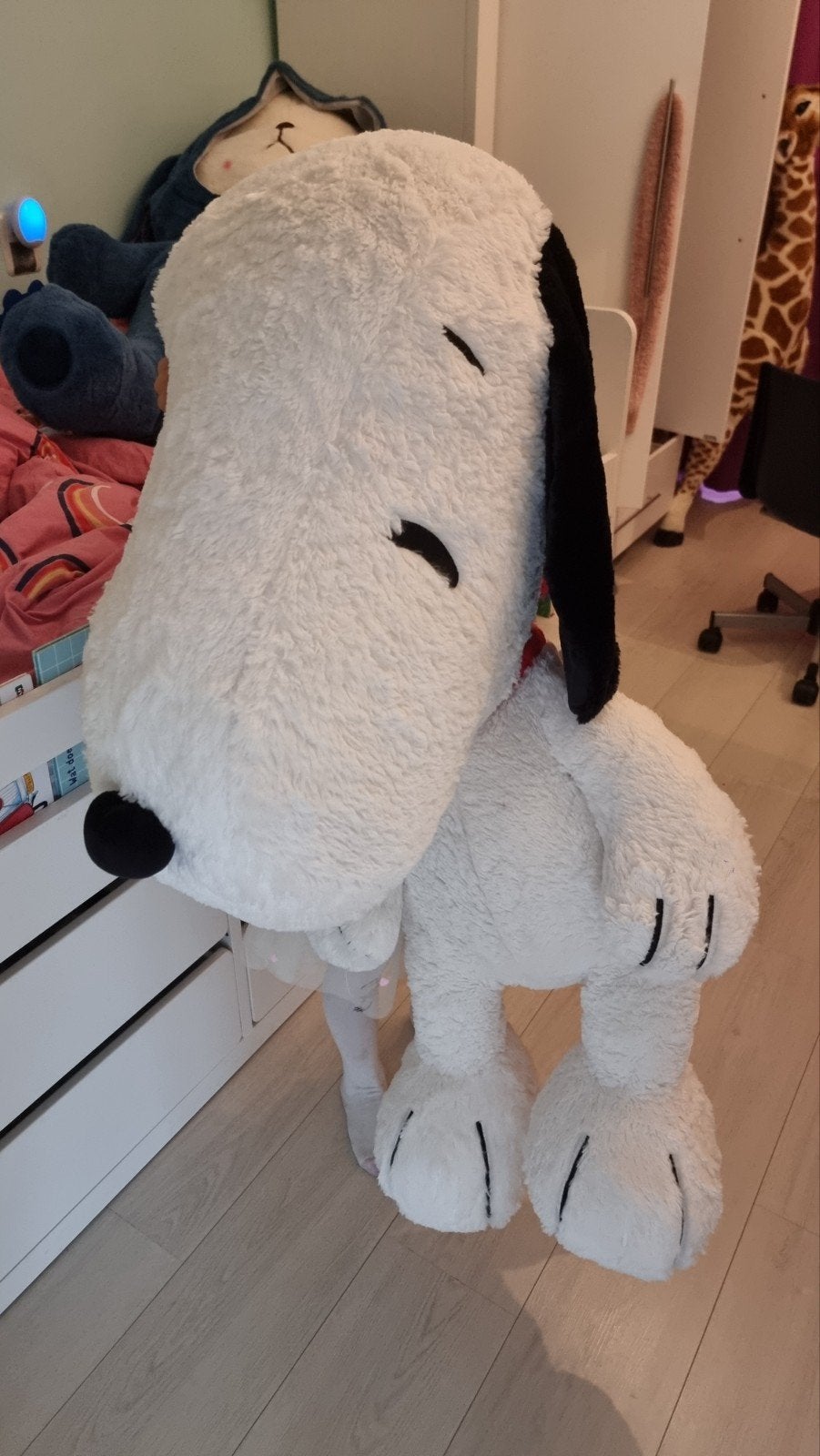 Levensgrote Snoopy Knuffel (120 cm), Ophalen of Verzenden