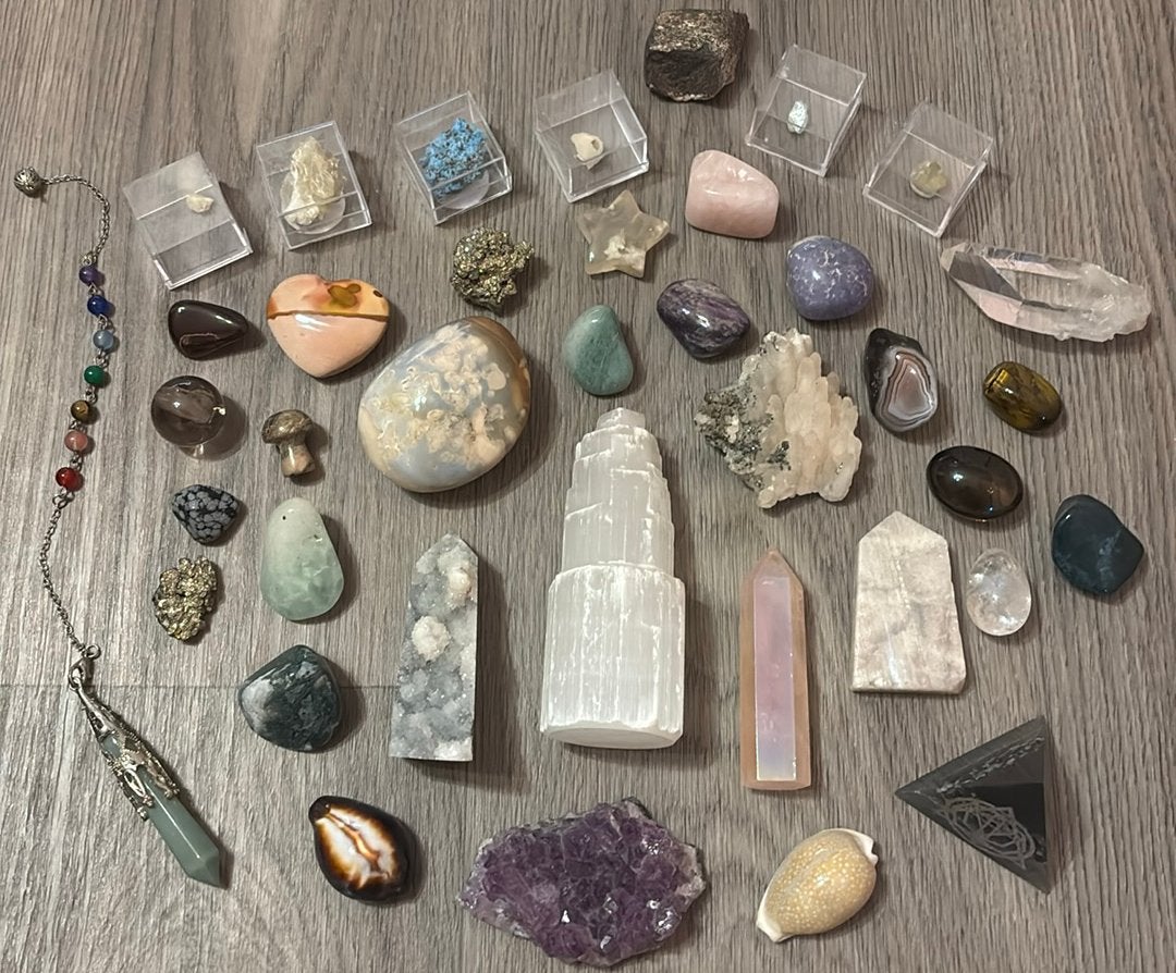 Verzameling edelstenen/mineralen, Verzamelen, Ophalen, Mineraal